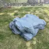 Tapa de alcantarilla Decoración Fibra de vidrio Escultura de piedra falsa Adorno Jardín Paisajismo Equipo de embellecimiento Tapa