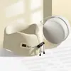 Almofada de viagem em formato de U de espuma de memória, travesseiro de pescoço, travesseiro de avião, travesseiro cervical, suporte de pescoço portátil, apoio de pescoço, travesseiro em formato de U