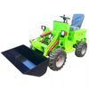 Cargador Eléctrico Tracción en las Cuatro Ruedas Carretilla Elevadora Pequeña Doméstica Eléctrica Carretilla Elevadora Pequeña Cría Agrícola Limpieza de Estiércol Cargador Diésel