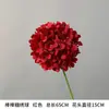 Flores Artificiais Série Vermelha para Casamentos, Arranjos de Flores para Palco de Casamento, Decoração de Cenário, Flores Artificiais Vermelho Brilhante e Vermelho Escuro