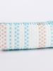 Nova Sacola Plástica Estilo Japonês e Coreano para Macarons Cor Fresca Impermeável Listrada Sacola de Compras Moda Bolsa de Ombro tamanho pequeno