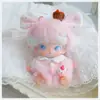 Roupas para Boneca Dimoo Roupas para Boneca Diário de Recém-nascido Roupas para Boneca Brinquedo da Moda Roupas de Reposição Macacão de Pelúcia Fofo Acessório de Cabeça