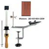 Herramienta Multifuncional para el Hogar, Aleación de Aluminio Todo Metal, Tipo Portátil y Sencillo, Afilado Direccional Rápido, Afilador de Cuchillos de Ángulo Fijo