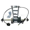 Accesorios para ATV motocicleta de dos ruedas triciclo modificado eje trasero suspensión con freno 61-74cm conjunto de eje trasero