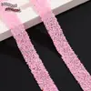Cinta Adhesiva de Doble Cara con Base de Adhesivo Termofusible, Lentejuelas Redondas de Colores, Tiras de Pedrería de Resina, Tiras de Pedrería de 1.5 cm de Ancho