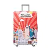 Fabricante de Yiwu Transfronterizo Funda Gruesa para Caja Cubierta Protectora para Maleta Asa de Viaje Cubierta Exterior de Cuero para Maleta Cubierta Antipolvo Camuflaje