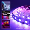 Tira de Luces LED RGBW 5050 Ahorradora de Energía Cuatro en Uno Luz de Ambiente para Hotel Tira de Luces LED Completa Certificada para Venta Transfronteriza