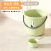Cubo de Lavandería Grueso y Duradero, Cubo de Plástico para el Hogar, Cubo de Baño para Dormitorio Estudiantil, Cubo Grande para Almacenamiento de Agua, Cubo de Agua al Por Mayor