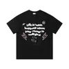 Bpm Transfronterizo Planeta Roto Estilo Americano Marca de Moda Tendencia Pareja Digital Camiseta Unisex de Manga Corta Holgada Moda de Verano Transfronteriza