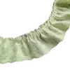 Encaje plisado de algodón puro bordado exquisito de 7 cm de ancho para escote DIY, ropa infantil, bolsos, cortinas, dobladillo de falda, accesorios textiles para el hogar
