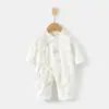 Macacão de Algodão Gelo Oxigênio para Recém-Nascido Estilo Verão Roupas de Borboleta para Recém-Nascido Macacão de Bebê Roupa para Ar Condicionado Macacão de Engatinhar para Bebê