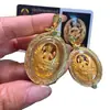 Amuleto Budista Tailandês Luang Po Chan Nam 2562, Quadrangular com Cartão, Numerado Individualmente, Amuleto Tailandês Autêntico Original do Templo