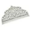 Molde de Silicona con Perla, Diseño de Corona Hueca en Relieve Estilo Europeo, Molde para Decoración de Pasteles y Chocolate, Molde para Hornear