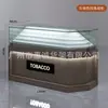 Armário de Exibição Personalizado de Madeira Maciça para Cigarros Armário de Exibição Loja de Conveniência Supermercado Armário de Tabaco e Vinho Balcão Armário de Cigarros de Vidro Combinação Integrada de Caixa