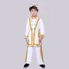 Dongxiang seguridad étnica grupo étnico Sala de Uzbekistán ropa niños y niñas Hui ropa de baile ropa de actuación Nuevo