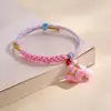 Pulseira de Corda Colorida do Festival do Barco Dragão Corda Vermelha Tecida à Mão Infantil Bebê Pequeno Zongzi Corda de Mão Presente de Lote Festival de Maio