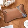 Almohada fresca de verano almohada de tallo de té seda de hielo almohada fresca de bambú almohada fresca de mahjong almohada antigua de ratán de bambú almohada de verano almohada individual de bambú