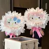 Lama de Flores Criativa Kt Dia dos Namorados Kitty Lama de Flores Loja de Flores Especial Arranjo de Flores Material Absorvente de Água e Hidratante Material para Buquê