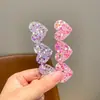 Diadema con Parche de Fleco de Lentejuelas para Niñas, Accesorio para el Cabello Extendido, Diadema de Cinta Mágica, Accesorio para el Cabello de Diadema de Estrella para Niñas
