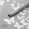 Comércio Exterior Transfronteiriço Materiais de Embalagem para Flores Impermeável Impresso Dança das Borboletas Estilo Coreano Fosco Papel para Flores de Pão Papel de Presente para Buquê de Flores