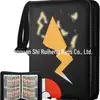 Livro de Cartas Pokemon de Venda Quente com 4 Compartimentos e 9 Compartimentos Conjunto Personalizado de Jogo Pokemon Livro de Cartas Binder de Animação Bolsa para Cartas