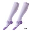 Calcetines deportivos para mujer, absorbentes de sudor, antideslizantes, transpirables, a prueba de olores, medias de compresión para saltar la cuerda, correr, yoga, calcetines de compresión profesionales con puños.