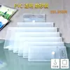 Bolsa de Botão de PVC Eva Corretivo Joias Micro Carimbo Documento Papelaria Plástico Pintado Cola Armazenamento Selo