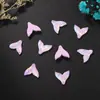 Nueva Cola de Sirena de Fondo Plano Vidrio de Cristal Moca Pedrería DIY Iridiscente Decoraciones de Uñas Portátiles Accesorios de Manicura
