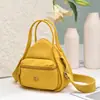Bolso de Mano Cruzado Ligero Casual de Nylon para Mujer 2026 Nueva Moda Simple Gran Capacidad Bolso de Hombro Cruzado