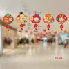Decoraciones del Festival de Primavera Compras de Año Nuevo Decoración interior de centros comerciales Jardín de infancia Decoración de Año Nuevo 2024 Adornos colgantes de Año Nuevo al por mayor