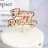 Nuevo Adorno para Pastel de Repostería estilo ins Multicolor Doble Capa Acrílico Adorno para Pastel Diseño Decorativo para Fiesta