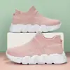 Zapatos Deportivos Infantiles para Cuatro Estaciones, Zapatos Slip-On de Moda y Personalizados para Niñas, Calcetines Infantiles para Niños, Zapatos, Zapatos Casuales de Suela Gruesa