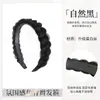 Peluca de diadema para mujer con pedrería brillante, trenza de espina de pez, tejido de cabello simulado, oculta la raya del cabello, aumenta el volumen del cabello, accesorio para el cabello de peluca