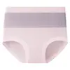 Ropa interior para mujer de tiro alto con control de abdomen, suave y amigable con la piel, antibacteriana Grado 9A, entrepierna 100% algodón puro, absorbe la humedad, transpirable, alta elasticidad