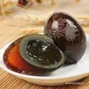 Huevos preservados Jinglufu, huevos de pato salados, huevos listos para comer, sin plomo, frescos, artesanía tradicional, sólidos, adecuados para platos fríos