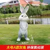 Enfeites de Coelho de Desenho Animado Esculturas para Paisagismo de Jardim Externo Decorações para Jardim de Vila Pátio Creche