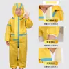 Ropa Protectora para Niños, Resistente a Ácidos y Álcalis, Traje de Aislamiento de Cuerpo Completo de Una Pieza para Niños, Adecuado para Espectáculos, Deportes y Viajes, Anti-Salpicaduras, Unisex