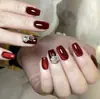 Unhas Usáveis Sexy Flash Personalizadas, Unhas Postiças de Alto Padrão, Adesivos de Nail Art Usáveis Gelo-Transparente, Adesivos de Nail Art Mais Vendidos, Produtos Acabados