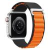 Adequado para Pulseiras Apple Watch, Pulseiras Tecidas em Nylon Alpine Loop, Pulseiras Iwatch10-1 Geração Se Atacado