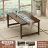 Mesa plegable para mirador para uso doméstico, mesa de café pequeña Tatami, mesa para alféizar de ventana, mesa de cama para comer, mesa baja, mesa de estudio
