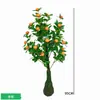 Árbol de Olivo Simulado, Árbol de Hoja de Arce, Decoración de Diseño Grande, Ventana de Árbol Falso, Paisajismo con Plantas Verdes, Planta Biónica de Piso para Interiores