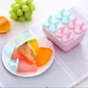Molde casero para paletas de hielo y helado, charola de cubitos congeladores de helado DIY, charola casera para cubitos de hielo, molde para paletas