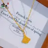 Colar Folha de Ginkgo com Gelo Triturado Irregular, Mesmo Estilo das Lojas de Ouro, Luxo Leve, Sensação de Alta Qualidade, Corrente de Clavícula Elegante e Versátil