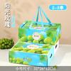 Caja de regalo portátil con diseño de uva rosa y sol de Sunny King, caja vacía con diseño de uva verde bronceada.