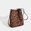 Bolso Grande de Ante con Estampado de Leopardo para el Hombro para Mujer 2026 Nuevo Bolso Tote de Gran Capacidad Moda Otoño e Invierno Bolso Cruzado Retro