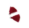 Franja Pequena de 3cm DIY para Roupas Pingente de Franja Colorido Argola para Pendurar Franja Feita à Mão Marcador de Página Acessórios de Vestuário Franja Venda por Atacado