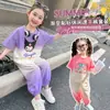 Conjunto de Ropa de Moda para Niñas 2026, Conjunto Casual Lindo de Dos Piezas con Gradiente para Bebés Niñas Pequeñas de Verano