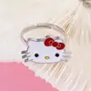 Pulsera, Collar y Anillo Temáticos de Hello Kitty, Lindos Accesorios Infantiles de Dibujos Animados, Al Por Mayor en Stock