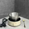 Ferramentas Portáteis para Fazer Velas DIY Derretedor Aquecedor Misturador para Velas de Soja Panela Dobrável para Derreter Cera