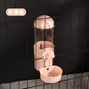 Dispensador de Agua Colgante Automático para Gatos, Bebedero para Perros, Tetera Colgante Fija para Jaula de Gatos, Dispensador de Agua, Suministros para Mascotas